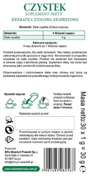 Bifix Czystek herbatka ziołowa 30 g