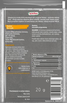 Kotányi Hummus mieszanka przypraw 20 g