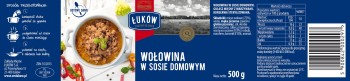 Łuków Wołowina w sosie domowym 500 g