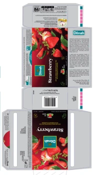 Dilmah Cejlońska czarna herbata z aromatem truskawki 30 g