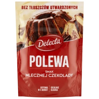 Polewa twarda mleczna czekolada 100g