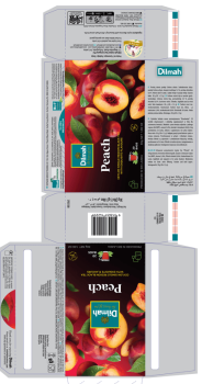 Dilmah herbata czarna cejlońska z brzoskwinią 30 g