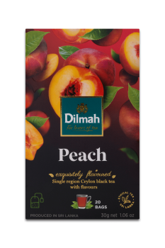Dilmah herbata czarna cejlońska z brzoskwinią 30 g