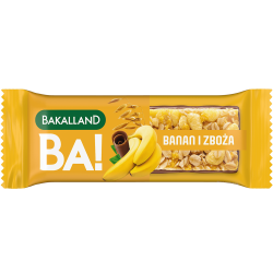 Bakalland Ba! baton zbożowy z bananem 40 g