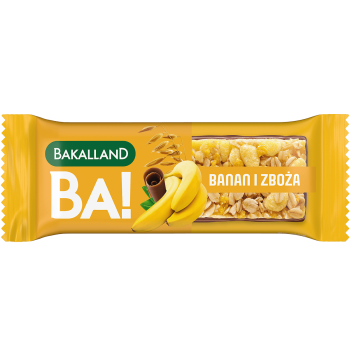 Bakalland Ba! baton zbożowy z bananem 40 g