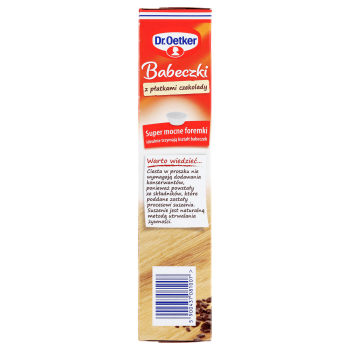 Dr. Oetker babeczki z płatkami czekoladowymi 300 g