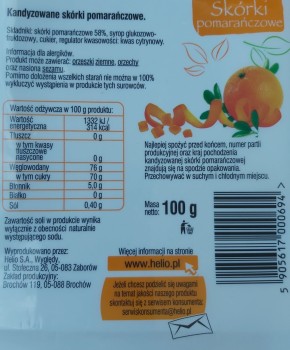 Helio skórka pomarańczowa 100 g