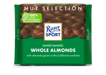 Ritter Sport czekolada mleczna z całymi migdałami 100 g