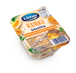Lisner sałatka warzywna z kurkami 140g