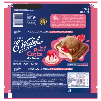 Wedel czekolada Panna Cotta 287g