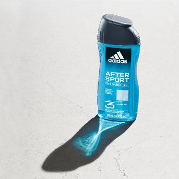 Adidas After Sport żel pod prysznic 3 w 1 dla mężczyzn 250 ml