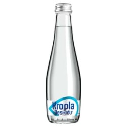 Woda KROPLA BESKIDU niegazowana szkło 0,33 l