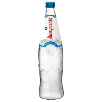 Muszynianka woda mineralna wysokozmineralizowana średnionasycona CO2 0,7l