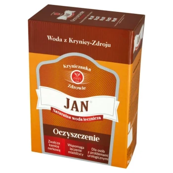 Jan Woda lecznicza 3l karton