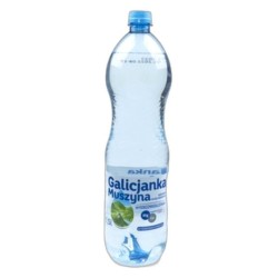 Woda Mineralna GALICJANKA wapniowo-magnezowa, wysokonasycona CO2 1,5l