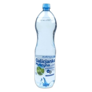 Woda Mineralna GALICJANKA wapniowo-magnezowa, wysokonasycona CO2 1,5l