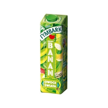 Tymbark Owoce Świata Zielony banan pomarańcza 1 l