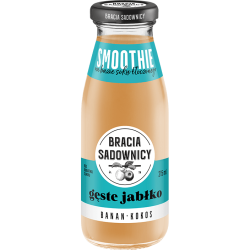 Bracia Sadownicy Gęste Jabłko - Banan Kokos 215 Ml