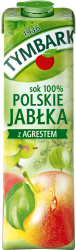 Tymbark Sok 100% Polskie Jabłka z Agrestem 1l
