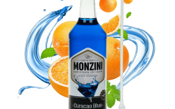 Syrop Monzini blue curacao 1L z pompką