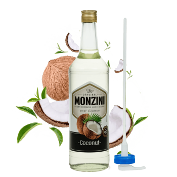 Syrop Monzini Kokos 1L Z Pompką