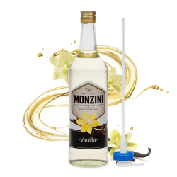 Syrop Monzini wanilia 1L z pompką