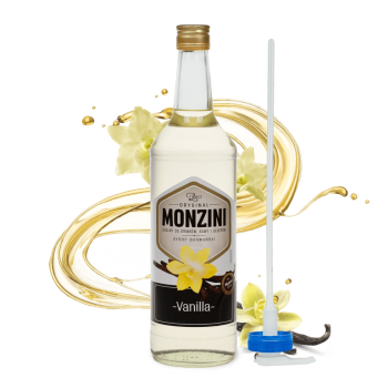 Syrop Monzini wanilia 1L z pompką