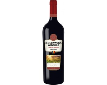 'MOŁDAWSKA WINNICA Cabernet wino czerwone półwytrawne 12,5% 0,75L