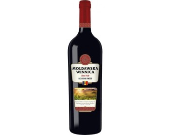 'MOŁDAWSKA WINNICA Pinot Noir wino czerwone półsłodkie 12% 0,75L