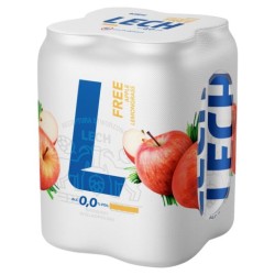 Piwo Lech Free Apple Lemongrass 0,0% puszka 4x500ml