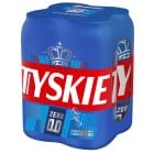 Piwo TYSKIE 0% puszka 4x500ml