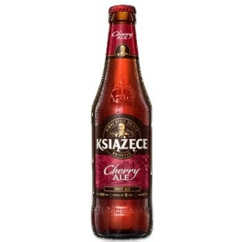 'Piwo KSIĄŻĘCE CHERRY ALE butelka 500ml