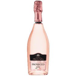 'Wino gronowe musujące różowe wytrawne Casa Pecunia Prosecco Rose Spumante DOC 750 ml