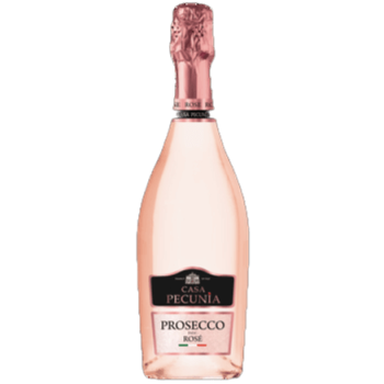 'Wino gronowe musujące różowe wytrawne Casa Pecunia Prosecco Rose Spumante DOC 750 ml