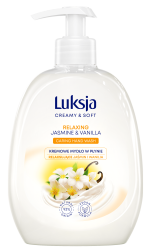 Luksja Creamy & Soft Kremowe mydło w płynie Jaśmin i Wanilia 500 ml
