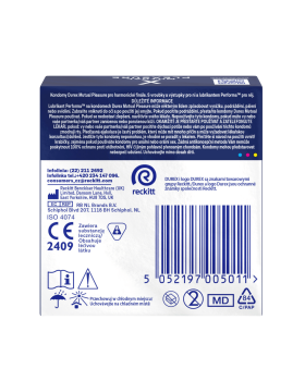 Durex Performax Intense Prezerwatywy 3 sztuki