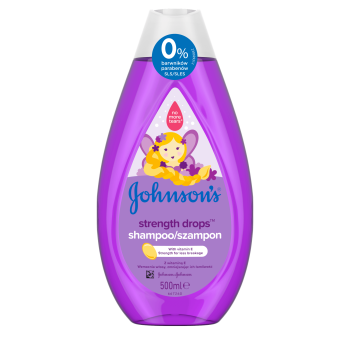 Johnson's Strength Drops szampon 500 ml
