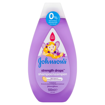 Johnson's Strength Drops szampon 500 ml