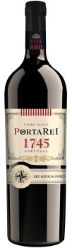 'Wino Porta REI 1745 czerwone półsłodkie 12% 750 ml