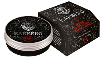Wosk do stylizacji wąsów i brody Barbero 40g