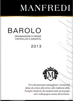 'Barolo Manfredi Docg wino czerwone 750 ml