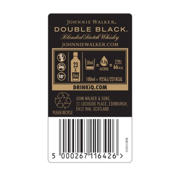 'Whisky Johnnie Walker Double Black Label 40% 700 ml