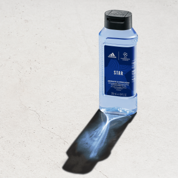 Adidas Active Skin & Mind UEFA Star Edition żel pod prysznic dla mężczyzn 400 ml