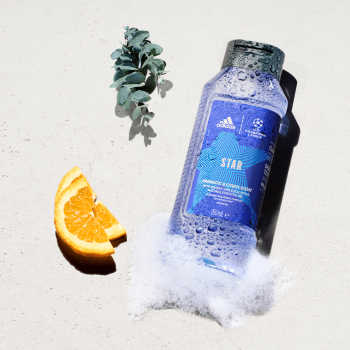 Adidas Active Skin & Mind UEFA Star Edition żel pod prysznic dla mężczyzn 400 ml