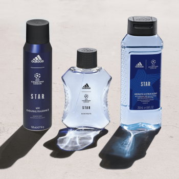 Adidas Active Skin & Mind UEFA Star Edition żel pod prysznic dla mężczyzn 400 ml