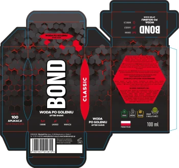 Woda po goleniu Bond Classic 100ml