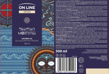 ON LINE olejkowy Senses żel pod prysznic THAITIAN MORNINGS 500ML