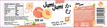 Jumi napój brzoskwinia z nata de coco 320 ml