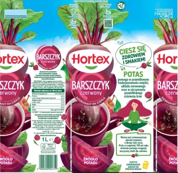 Hortex barszczyk czerwony (sok z buraka) 1 l