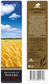 'Stumbras Vodka 40% 500ml